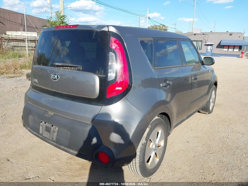 Vin: kndjn2a21f7177092, lot: 46777870, kia soul 20154