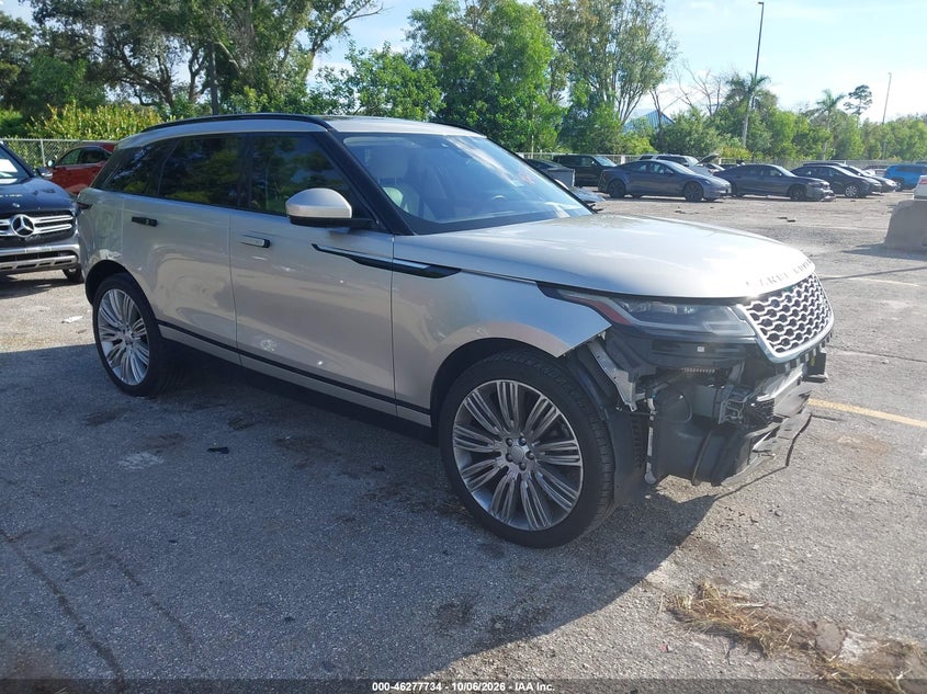 Vin: salyb2rx8ja758567, lot: 46777880, land rover range rover velar p250 s 20181