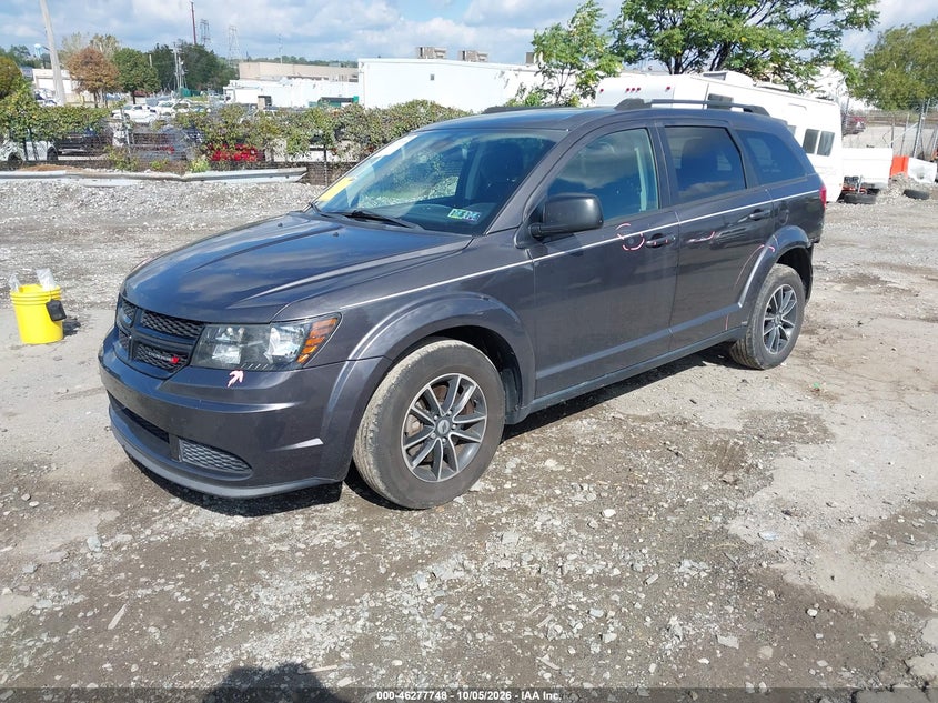 Vin: 3c4pdcab4jt506651, lot: 46777894, dodge journey se 20182