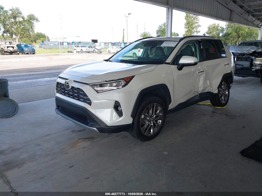 Vin: 2t3y1rfv0lw063607, lot: 46777919, toyota rav4 limited 20202