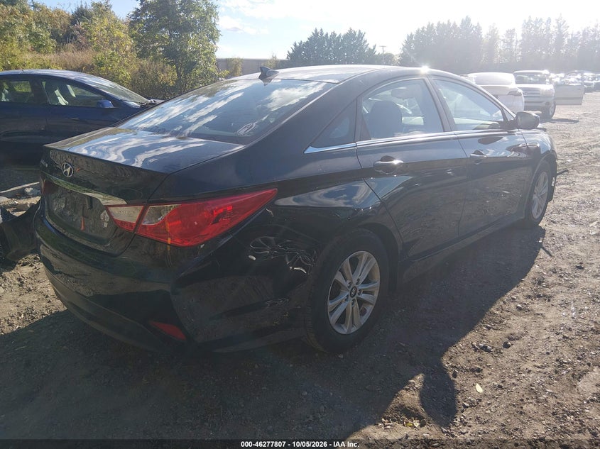 Vin: 5npeb4ac4eh879691, lot: 46777953, hyundai sonata gls 20144
