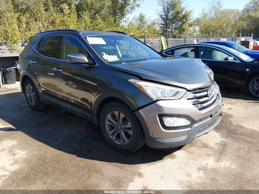 Vin: 5xyzu3lb4dg007169, lot: 46777956, hyundai santa fe sport 20131