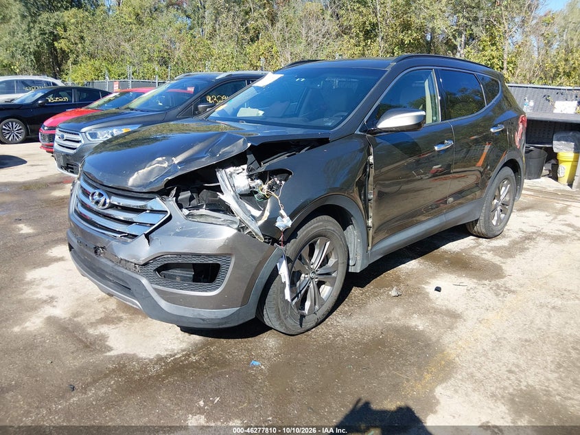 Vin: 5xyzu3lb4dg007169, lot: 46777956, hyundai santa fe sport 20132