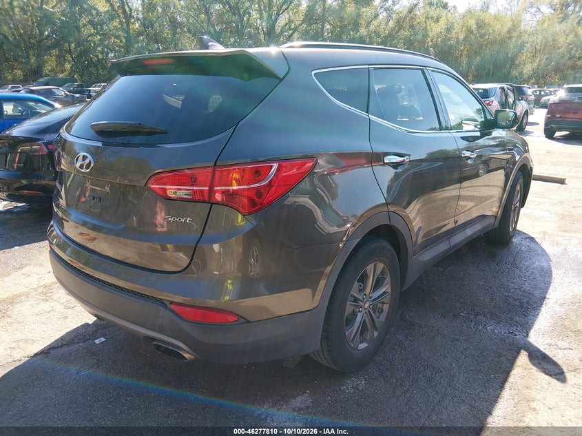 Vin: 5xyzu3lb4dg007169, lot: 46777956, hyundai santa fe sport 20134