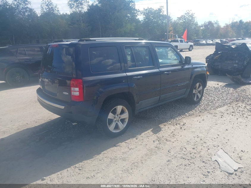 Vin: 1j4nf4gb1bd191811, lot: 46777966, jeep patriot latitude x 20114