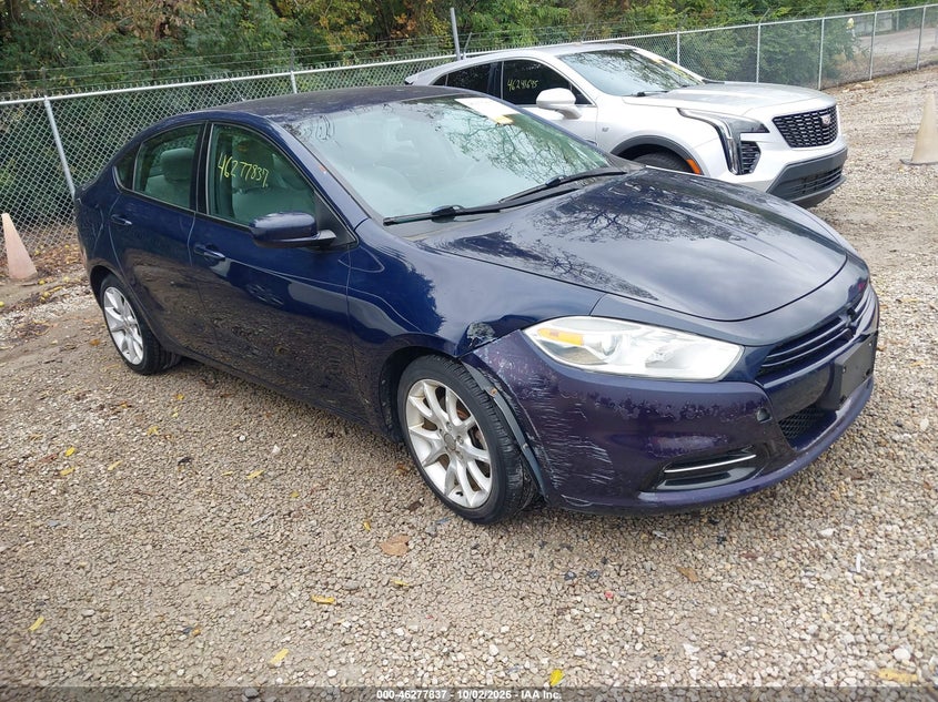 Vin: 1c3cdfba3dd137205, lot: 46777983, dodge dart sxt 20131