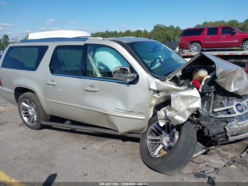 Vin: 1gys3jef9dr148324, lot: 46777986, cadillac escalade esv premium 20131