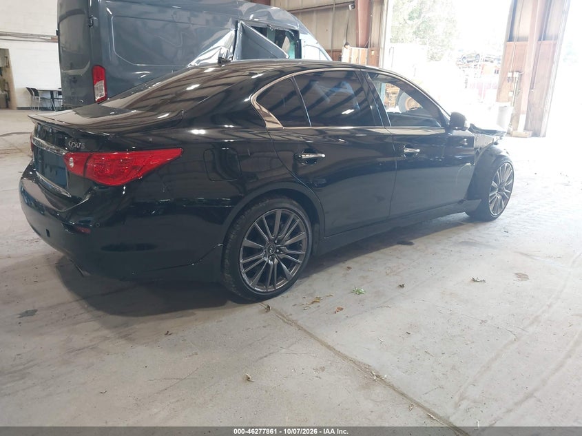 Vin: jn1fv7ar6gm451893, lot: 46778007, infiniti q50 3.0t red sport 400 20164