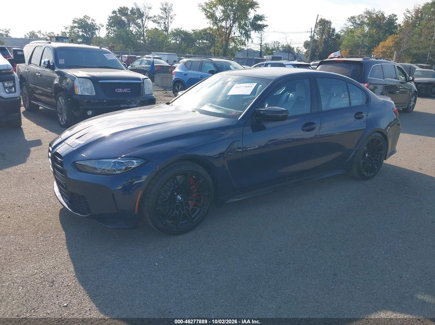 BMW M3 2024 VIN WBS43AY00RFR57783