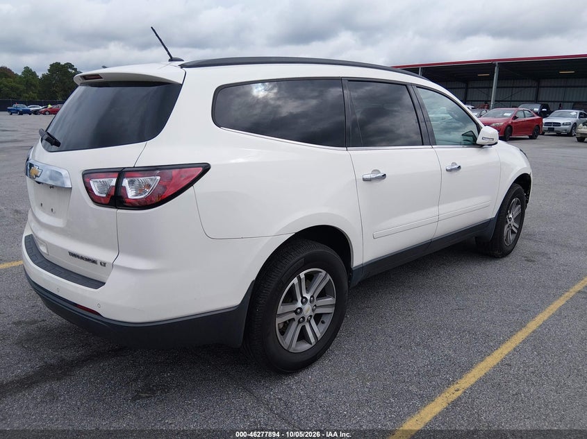 Vin: 1gnkrhkd0fj214591, lot: 46778040, chevrolet traverse 2lt 20154