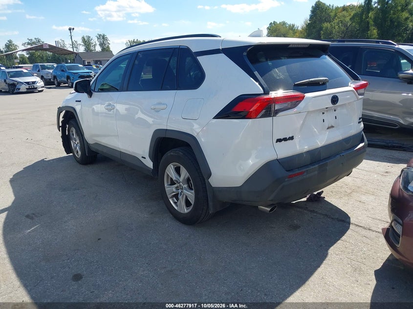 Vin: 4t3rwrfv3mu031564, lot: 46778063, toyota rav4 hybrid xle 20213
