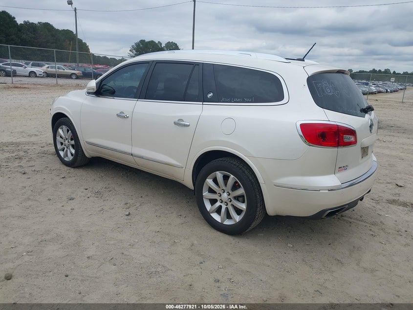 Vin: 5gakrckd2ej199829, lot: 46778067, buick enclave premium 20143