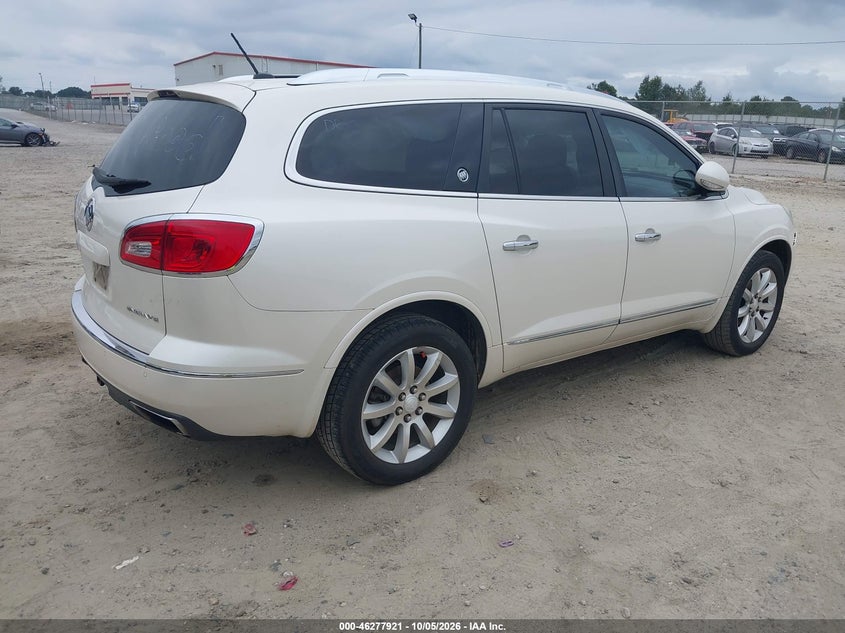 Vin: 5gakrckd2ej199829, lot: 46778067, buick enclave premium 20144
