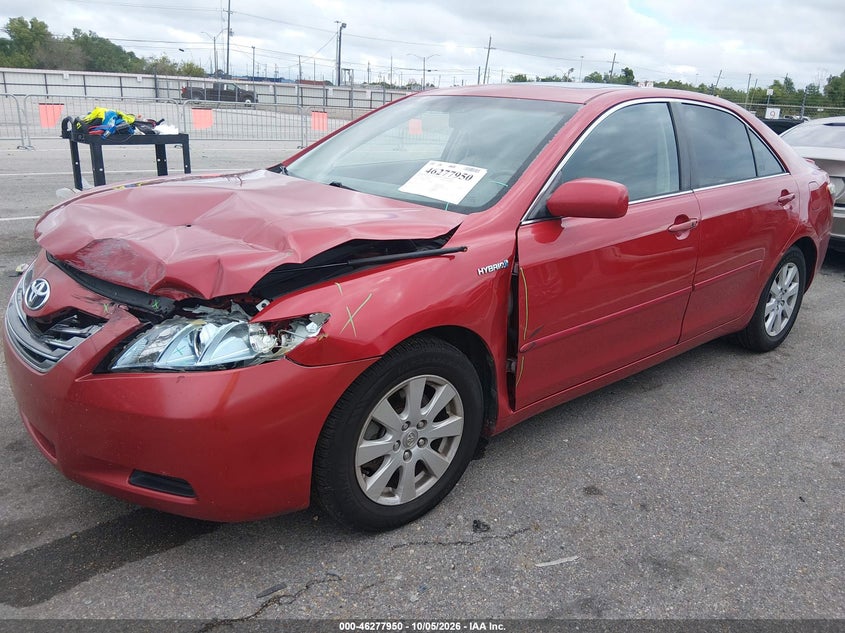 2009 Toyota Camry Hybrid, Удар спереди, IAAI, VIN 4T1BB46K49U110943 — фото 2