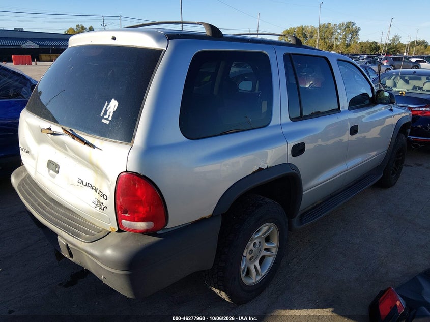 DODGE DURANGO 2003 VIN 1D4HS38N03F514952