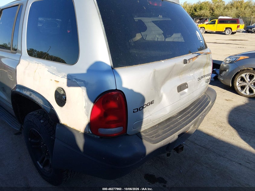 DODGE DURANGO 2003 VIN 1D4HS38N03F514952