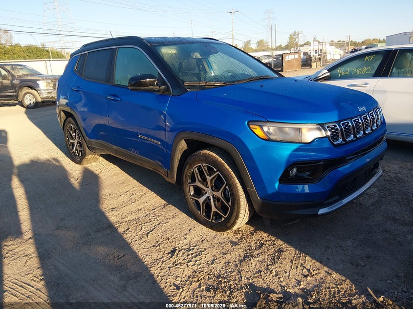Vin: 3c4njdcn8rt172942, lot: 46778117, jeep compass limited 4x4 20241