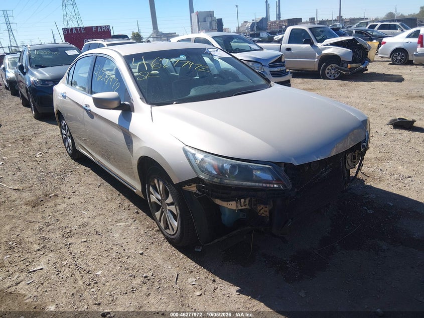 Vin: 1hgcr2f38ea027904, lot: 46778118, honda accord lx 20141