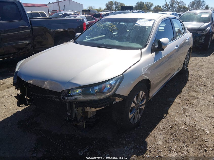 2014 Honda Accord, Front End, IAAI, VIN 1HGCR2F38EA027904 — photo 2