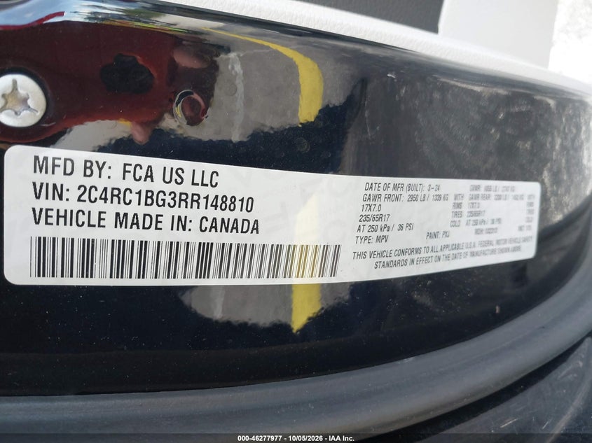 2024 CHRYSLER PACIFICA TOURING L · Фото 9
