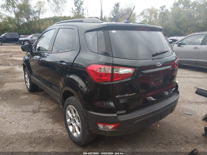 Vin: maj6s3gl6lc312936, lot: 46778149, ford ecosport se 20203