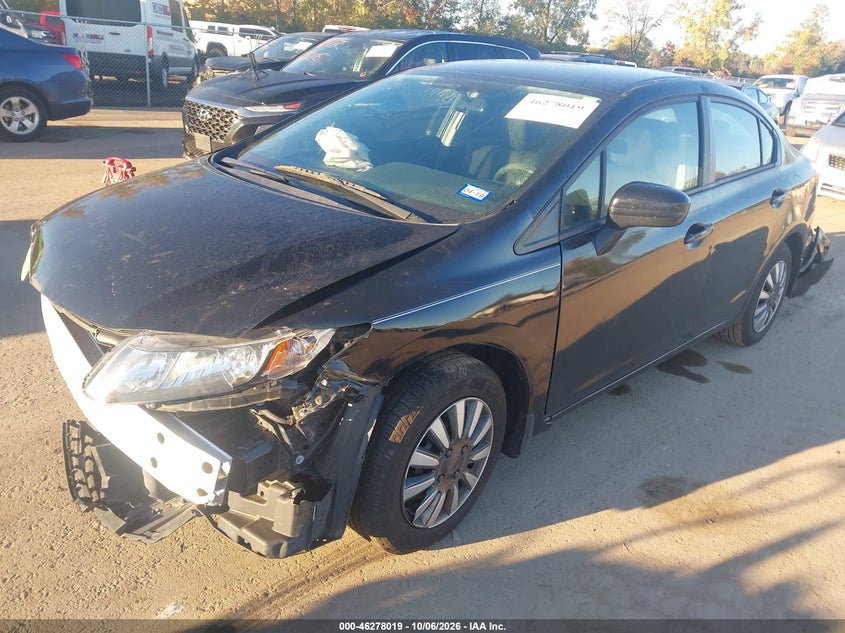 Vin: 19xfb2f54ee086432, lot: 46778166, honda civic lx 20142