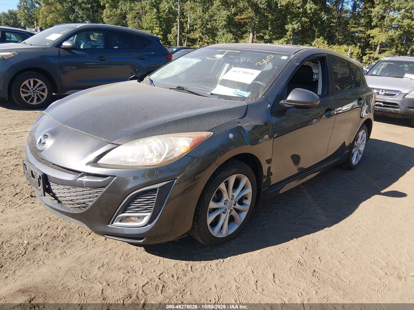 2011 Mazda Mazda3 S Sport, Right Side, IAAI, VIN JM1BL1K62B1463603 — photo 2