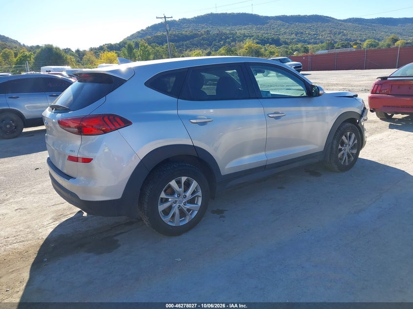 Vin: km8j2ca45ku926919, lot: 46778173, hyundai tucson se 20194