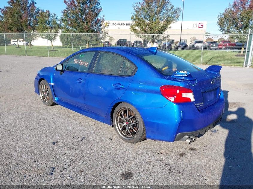 Vin: jf1va2m66h9806967, lot: 46778184, subaru wrx sti 20173