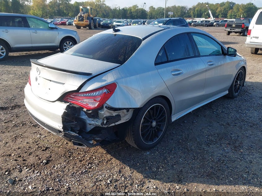 Vin: wddsj4eb7gn374695, lot: 46778197, mercedes-benz cla 250 20164