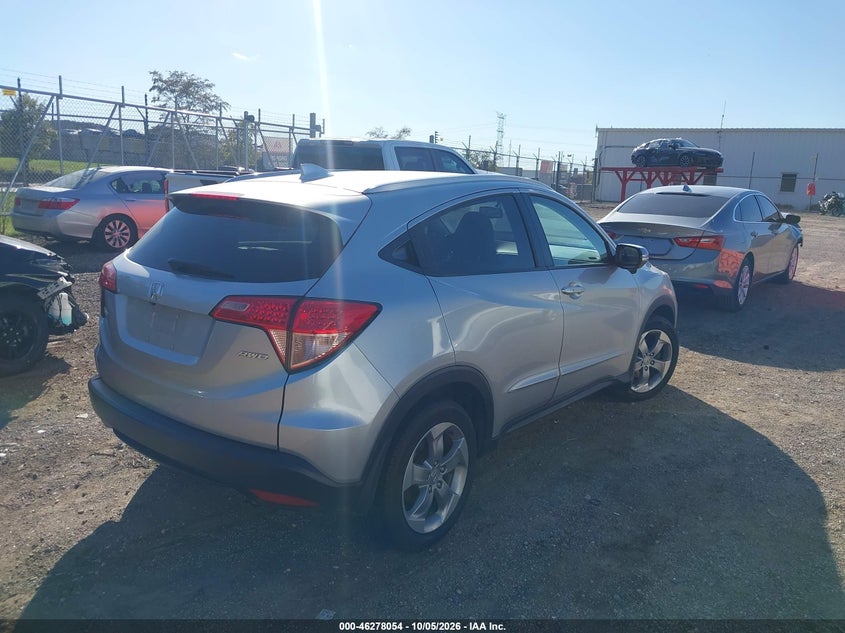Vin: 3czru6h7xgm767369, lot: 46778200, honda hr-v ex-l 20164