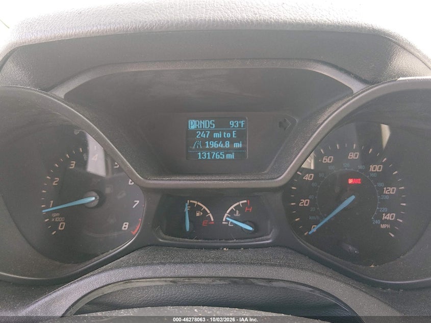 FORD TRANSIT CONNECT 2016 VIN NM0LS7E74G1288256