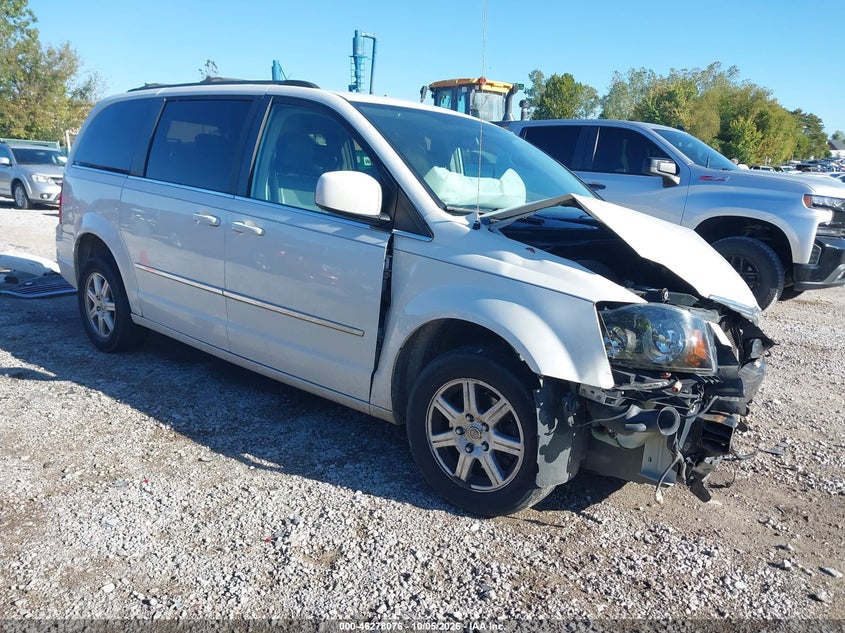 Vin: 2a4rr5d13ar253795, lot: 46778222, chrysler town & country touring 20101