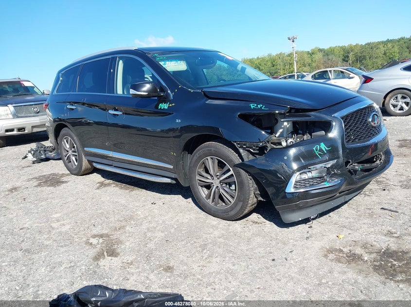 Vin: 5n1dl0mn3hc524232, lot: 46778226, infiniti qx60 20171