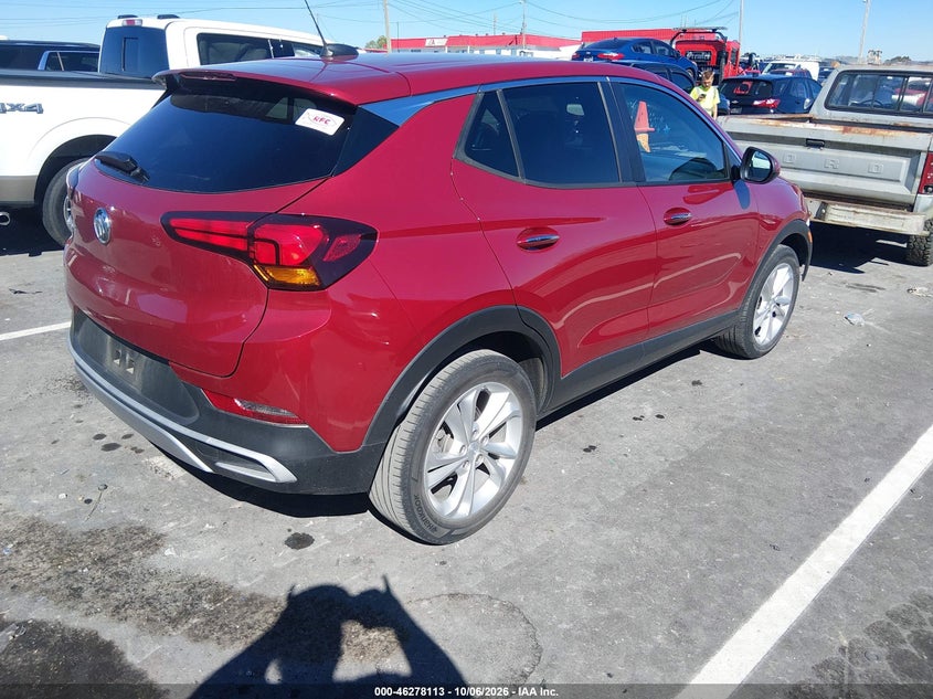 Vin: kl4mmbs23mb109380, lot: 46778259, buick encore gx fwd preferred 20214