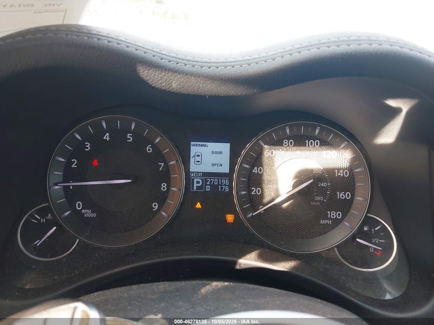 INFINITI M56 2012 VIN JN1AY1AP5CM530057