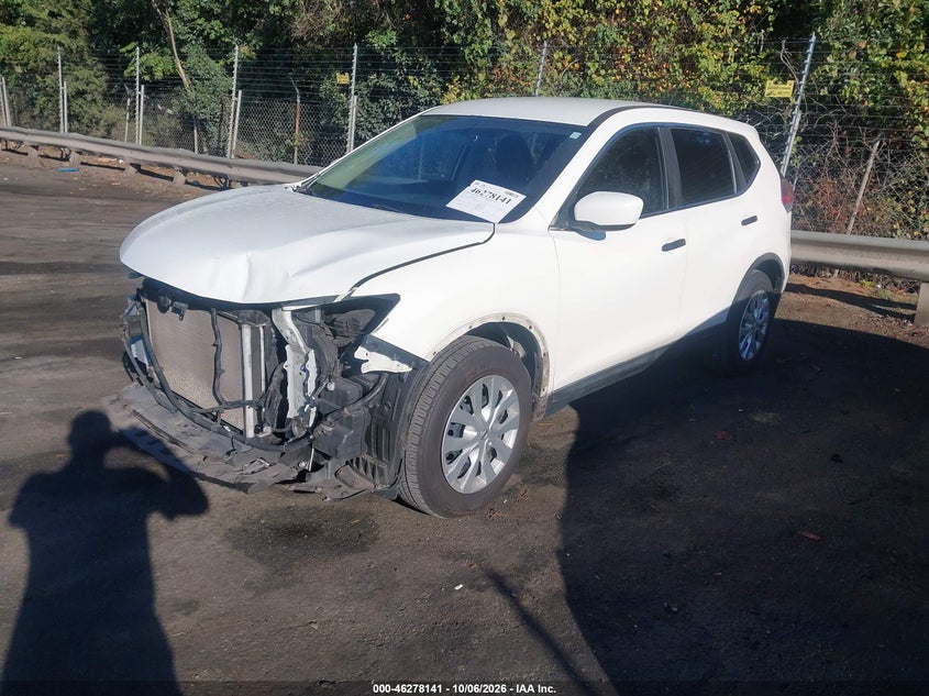 Vin: jn8at2mt6gw026870, lot: 46778287, nissan rogue s 20162