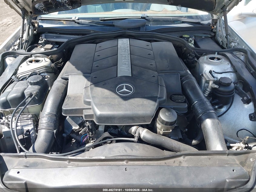 MERCEDES-BENZ SL 500 2003 VIN WDBSK75F43F058556