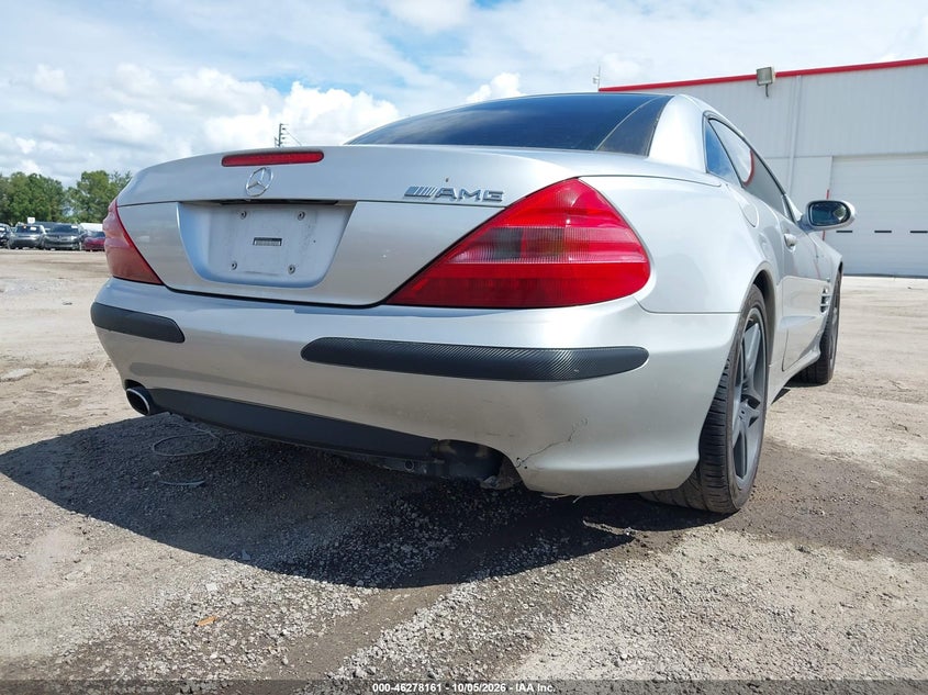 MERCEDES-BENZ SL 500 2003 VIN WDBSK75F43F058556