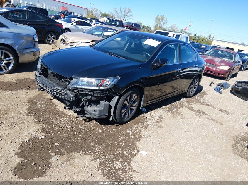 2014 Honda Accord, Front End, IAAI, VIN 1HGCR2F3XEA034241 — photo 2