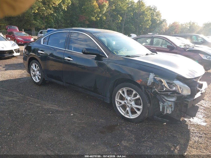 Vin: 1n4aa5ap3ec499737, lot: 46778345, nissan maxima 3.5 s 20141