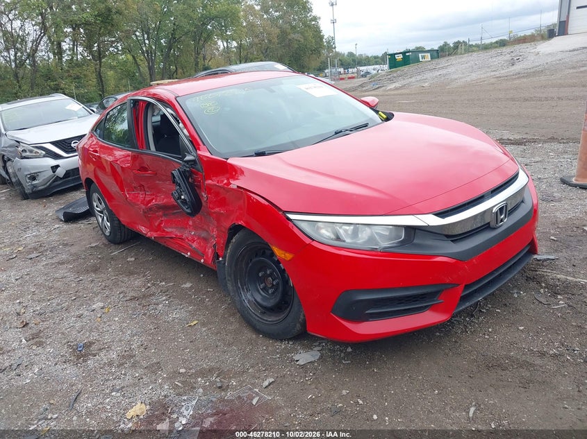 Vin: 2hgfc2f54hh559804, lot: 46778356, honda civic lx 2017 img_1