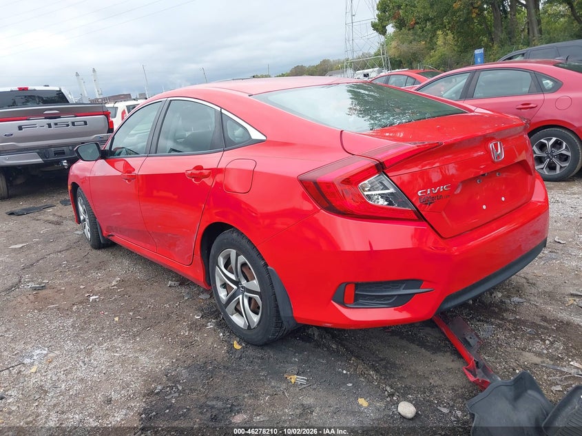 Vin: 2hgfc2f54hh559804, lot: 46778356, honda civic lx 20173