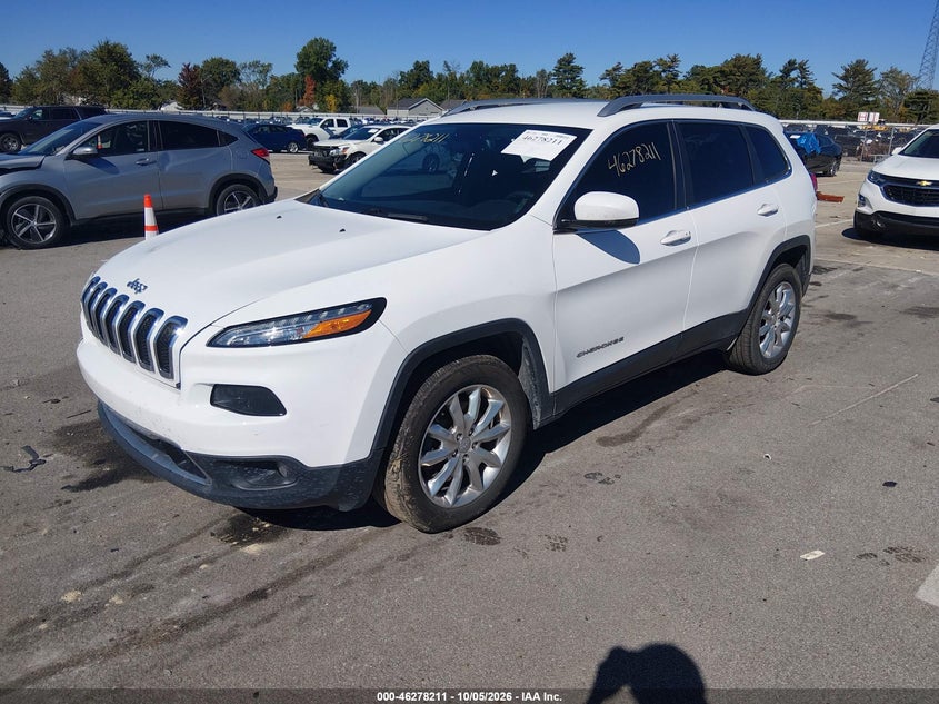 Vin: 1c4pjmdb6gw250512, lot: 46778357, jeep cherokee limited 20162