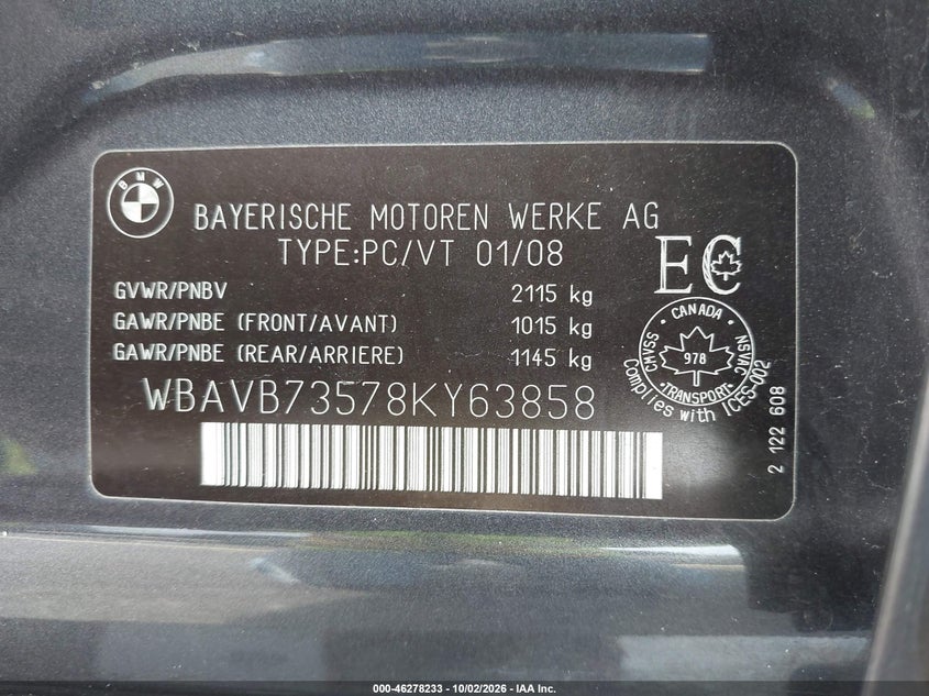 2008 BMW 335I · Фото 9