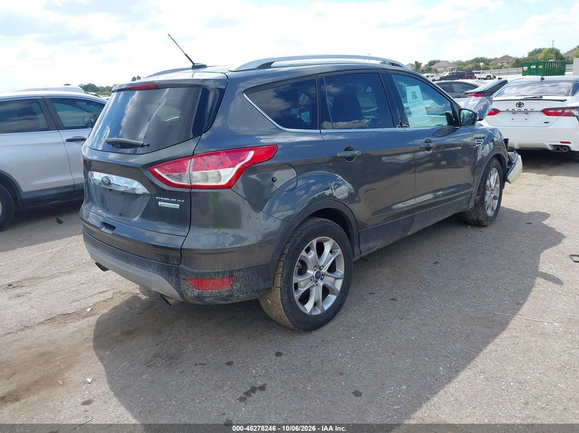 Vin: 1fmcu0jx5gua11216, lot: 46778392, ford escape titanium 20164