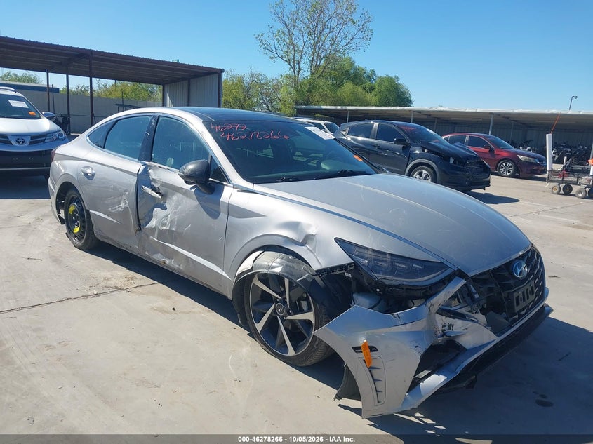 Vin: kmhl44j22pa330960, lot: 46778412, hyundai sonata sel plus 2023 img_1