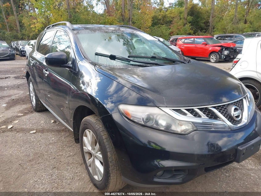 Vin: jn8az1mw6bw152240, lot: 46778420, nissan murano sv 20111