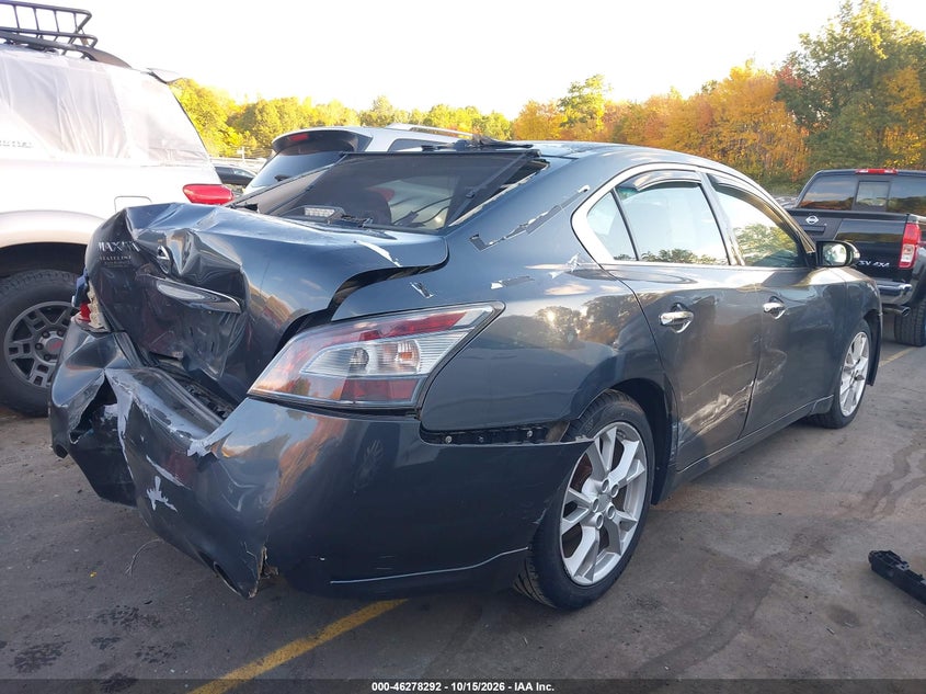 Vin: 1n4aa5ap7cc859637, lot: 46778438, nissan maxima 3.5 sv 20124