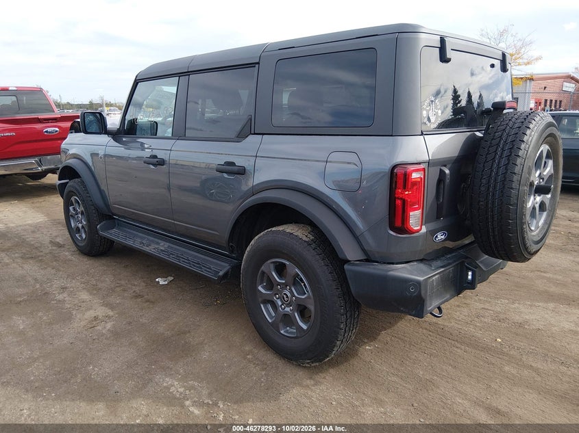 Vin: 1fmde7bh9tla70688, lot: 46778439, ford bronco big bend 20263